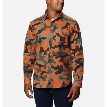 Columbia Muške Košulje - Outdoor Elements Printed Flannel Maskirne | OKPB-97216